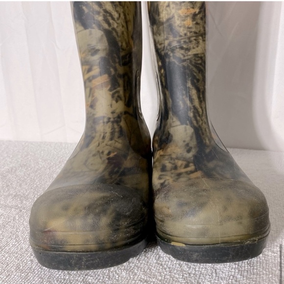 Men’s Woodlands Camo Rubber Boots Rain Boots 7 - Picture 13 of 15